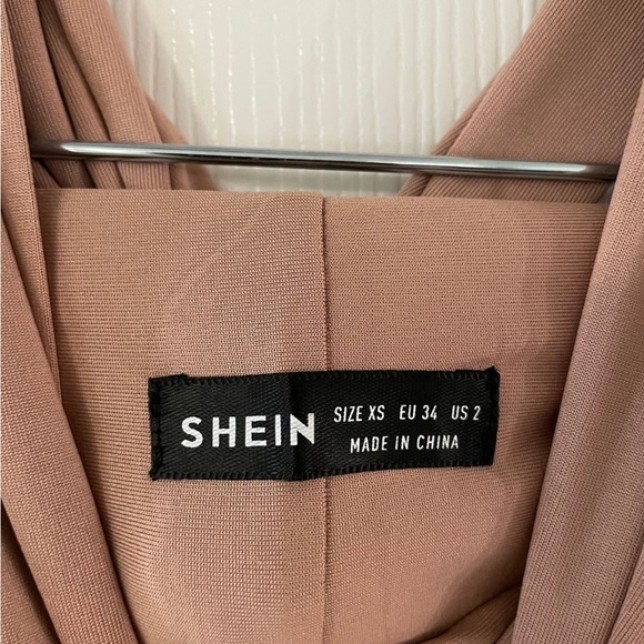 New SHEIN Beige Multi-Way Wrap Top - Small - Picture 2 of 5